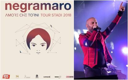 Negramaro tour 2018 col nuovo album "Amore che torni", tutte le date