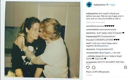 Ed Sheeran, matrimonio in vista: “Fidanzato con Cherry”