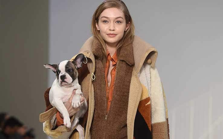 Milano Fashion Week Top Model Con Cane In Passerella Da Tod S Foto Sky Tg24