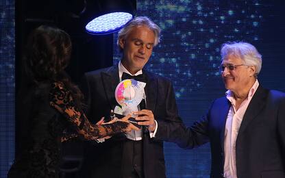 Bocelli premiato ai Global Awards