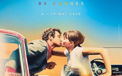 Cannes 2018, nel poster ufficiale il bacio Belmondo-Karina