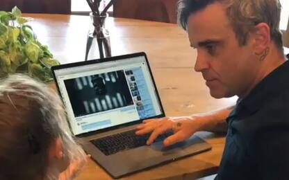 La figlia di Robbie Williams preferisce le canzoni di Beyoncé