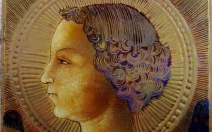 La prima opera di Leonardo è del 1471 e raffigura l’Arcangelo Gabriele