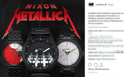 I Metallica lanciano una linea di orologi