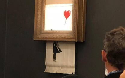 Banksy spiega come e perché la sua opera si è autodistrutta
