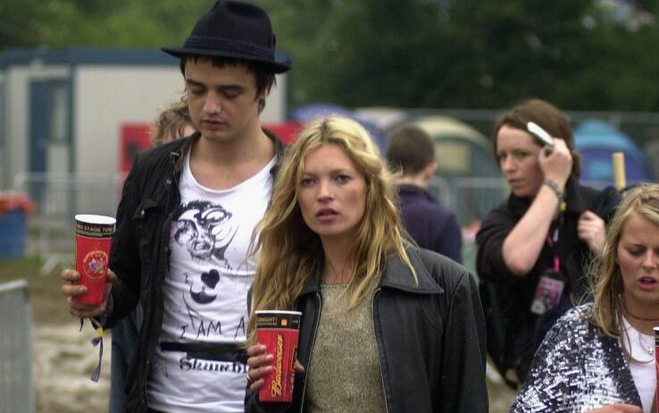 Kate Moss con Pete Doherty nel 2005 - Getty Images