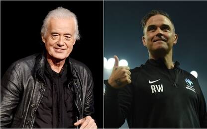 Jimmy Page gli blocca i lavori in casa, Robbie Williams si vendica