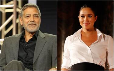 George Clooney difende Meghan Markle: “Assediata dai media come Diana”