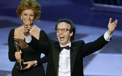 Oscar, 20 anni fa premio a "La vita è bella" di Roberto Benigni. VIDEO