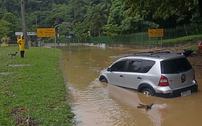 Brasile, inondazioni a Rio de Janeiro. FOTO