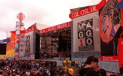 Dal 1990 a oggi, i concerti del Primo Maggio a Roma. FOTO