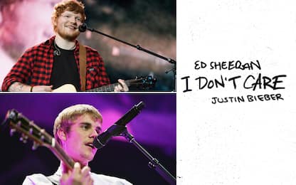 Ed Sheeran e Justin Bieber: esce "I don’t care", nuova canzone insieme