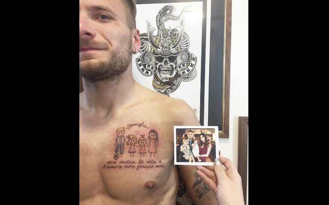 Ciro Immobile Tattoo / Calciatori E Tatuaggi Fin Dove Si Spinge La