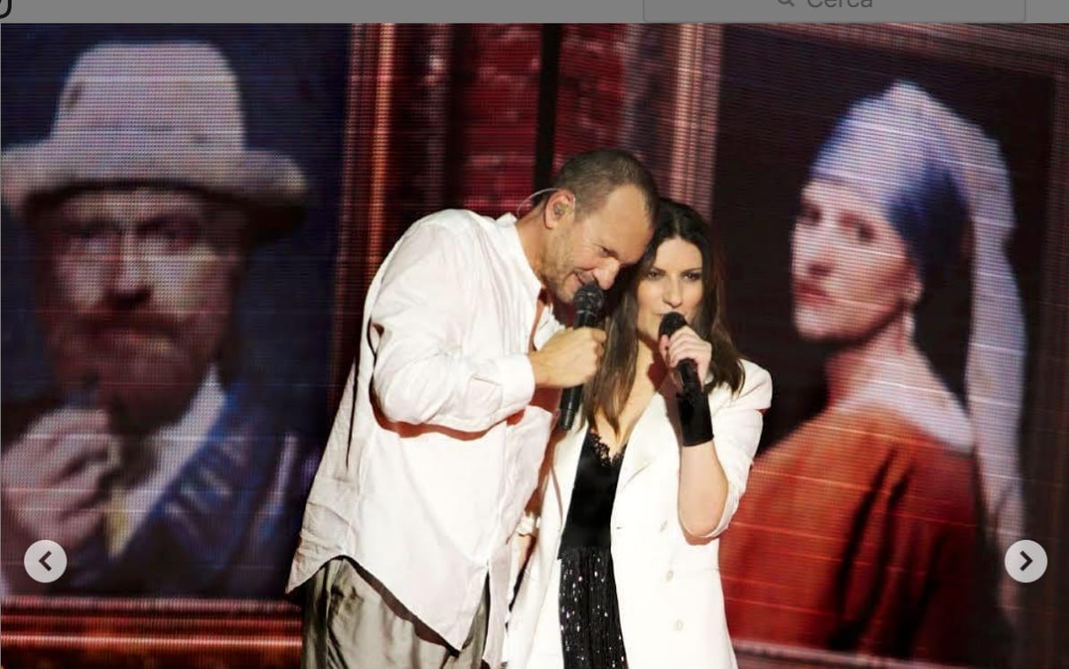 Laura Pausini E Biagio Antonacci Trionfo A Bari Per Il Debutto Del Tour Foto Sky Tg24