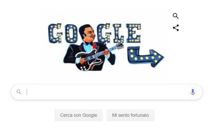 B.B. King, il re del Blues a cui Google dedica il doodle di oggi
