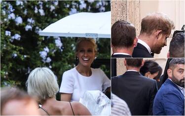 Harry e Meghan a Roma per il matrimonio di Misha Nonoo. FOTO