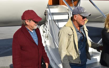 Springsteen e Spielberg atterrati a Genova per una vacanza. VIDEO