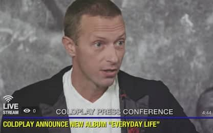 Coldplay, concerto in streaming per l'uscita del nuovo album