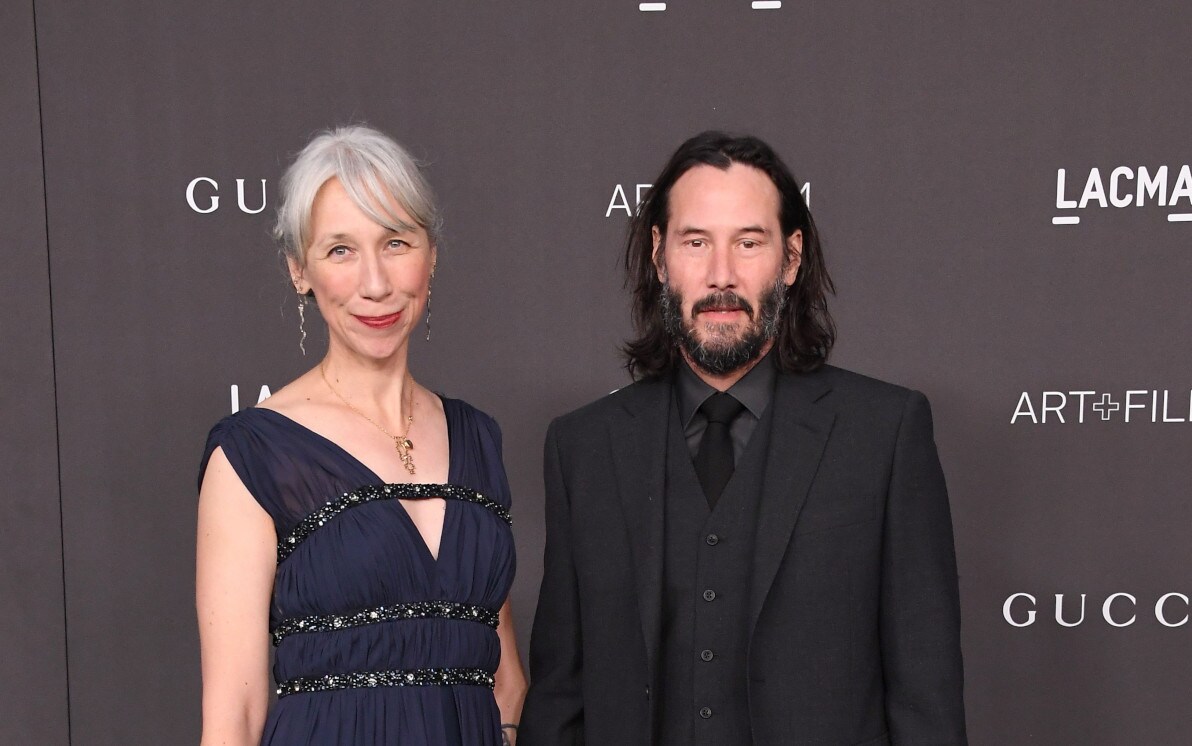 Keanu Reeves e la fidanzata Alexandra Grant per la prima volta in