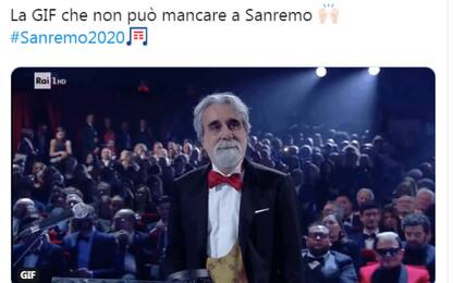 Beppe Vessicchio torna a Sanremo 2020 e i social lo acclamano