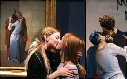 San Valentino alla Pinacoteca Brera col bacio di Hayez. FOTO