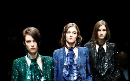 Milano Fashion Week, Emporio Armani svela la sua collezione