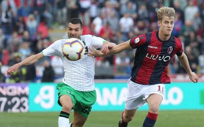 Serie A, Bologna-Sassuolo 2-1: gol e highlights