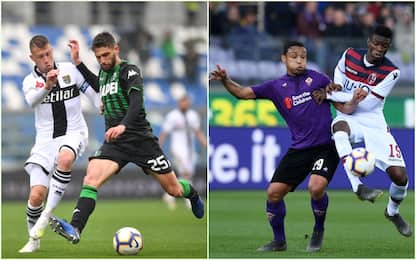 Serie A, Fiorentina-Bologna e Sassuolo-Parma finiscono 0-0: highlights