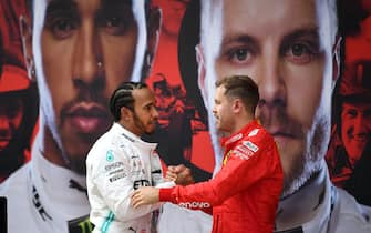 Lewis Hamilton e Sebastian Vettel