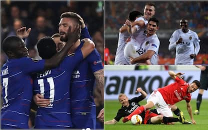 Europa League, quarti di finale: gol e highlights. VIDEO