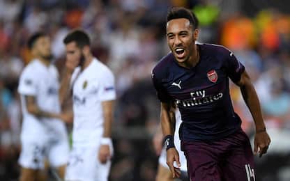 Europa League, Valencia-Arsenal 2-4: gol e highlights