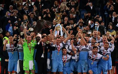 Coppa Italia, le foto della finale Atalanta-Lazio