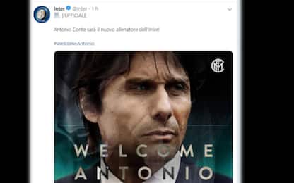 Antonio Conte è il nuovo allenatore dell'Inter