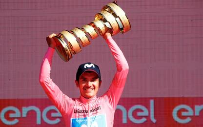 Giro d'Italia, trionfa l'ecuadoriano Richard Carapaz