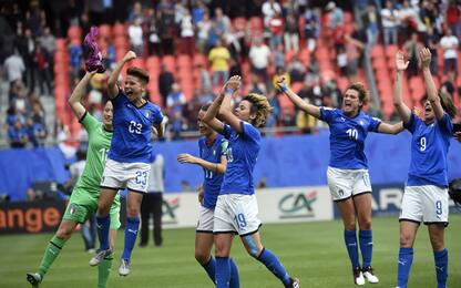 Mondiali di calcio femminile, Italia vince contro Australia