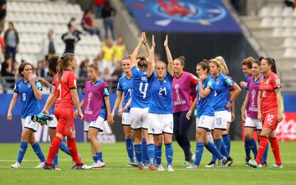 Mondiali femminili di calcio, Italia batte la Giamaica