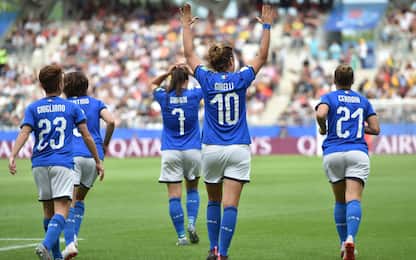 Mondiali femminili, negli ottavi di finale Italia contro la Cina