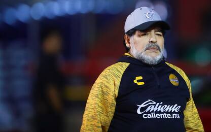 Maradona lascia la panchina dei Dorados per “motivi medici”
