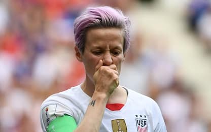 Mondiali di calcio femminili, Rapinoe non canta inno Usa: ira di Trump