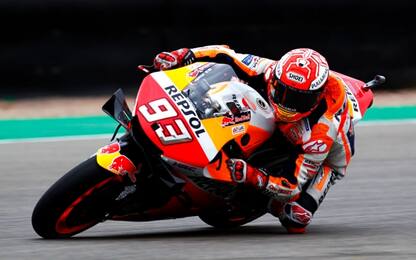 MotoGP Germania: Marquez in pole davanti a Quartararo e Vinales