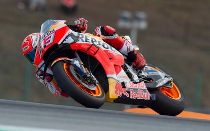 MotoGP Repubblica Ceca: Marquez in pole davanti a Miller e Zarco
