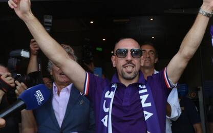 Ribery alla Fiorentina, ora è ufficiale. "Mi manda Toni"