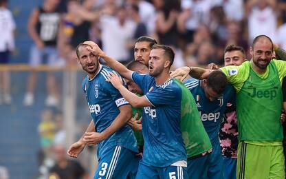 La Juve ricomincia con una vittoria: 1-0 a Parma