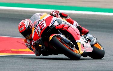 MotoGP, qualifiche GP Aragón: Marquez in pole davanti a Quartararo