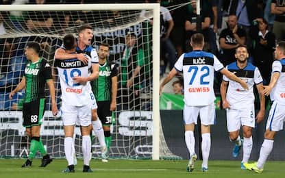 Sassuolo-Atalanta 1-4: gol e highlights della partita di Serie A