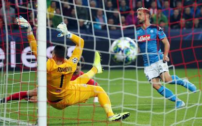 Salisburgo-Napoli 2-3: video, gol e highlights della partita