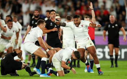 Mondiali Rugby, l'Inghilterra batte la Nuova Zelanda ed è in finale
