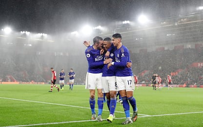 Leicester batte Southampton 9-0: è record in Premier League