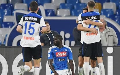Napoli-Atalanta 2-2: gol e highlights della partita di Serie A