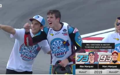 Moto2, Alex Marquez campione del mondo come il fratello Marc in MotoGP